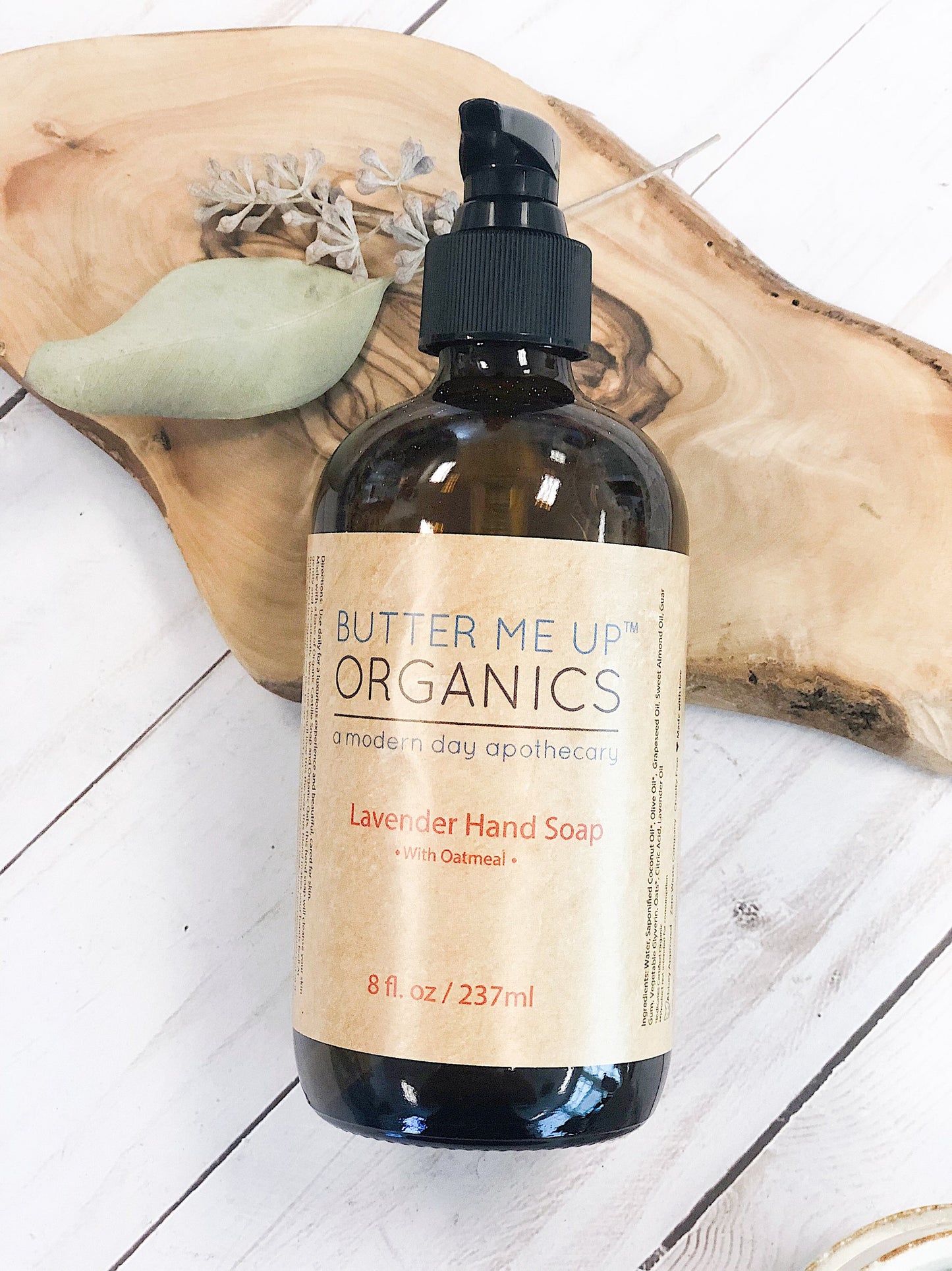 Organic Lavender W/Oatmeal Hand Soap