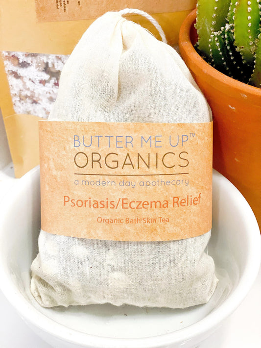 Organic Skin Care Bath Tea Psoriasis/ Eczema Relief